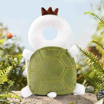 Baby Anti-Fall Head Protection Pillow Children's Protective Toddler Anti-Collision Hat Cute Turtle & Butterfly Toy Pillow