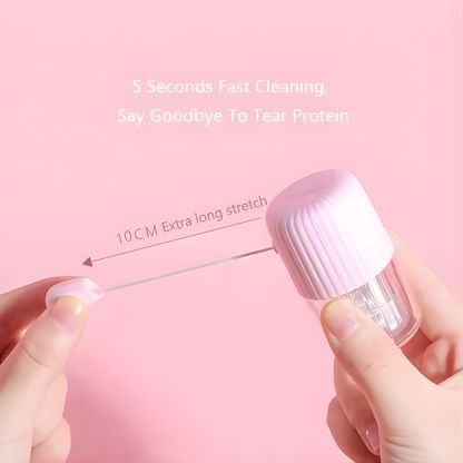 
Cactus Contact Lens Cleaner Portable Manual Cleaning Cosmetic Contact Box Travel Contact Lens Case
