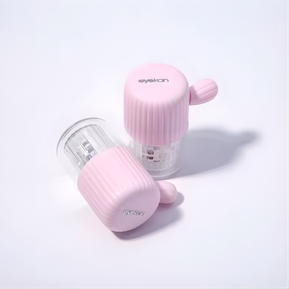
Cactus Contact Lens Cleaner Portable Manual Cleaning Cosmetic Contact Box Travel Contact Lens Case