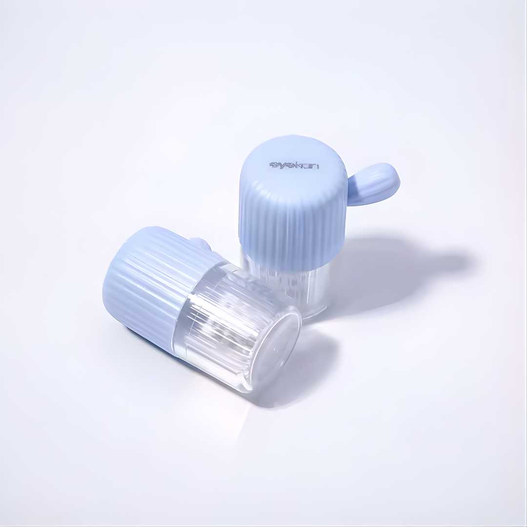 
Cactus Contact Lens Cleaner Portable Manual Cleaning Cosmetic Contact Box Travel Contact Lens Case