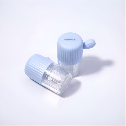 
Cactus Contact Lens Cleaner Portable Manual Cleaning Cosmetic Contact Box Travel Contact Lens Case