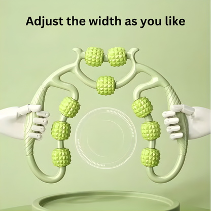 Cellulite & Lymphatic Massage Roller Fascia Stick for Legs Thighs Calf Deep Tissue Pain Relief Body Sculpting, Athlete Recovery