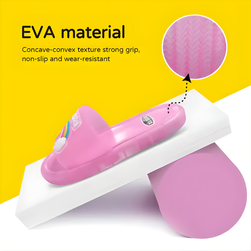 Children‘s Boys Girl Slippers Cartoon Unicorn Animals Prints Shoes Lighted Fashion Cute Shoes Bathroom Kids Toddler Slippers