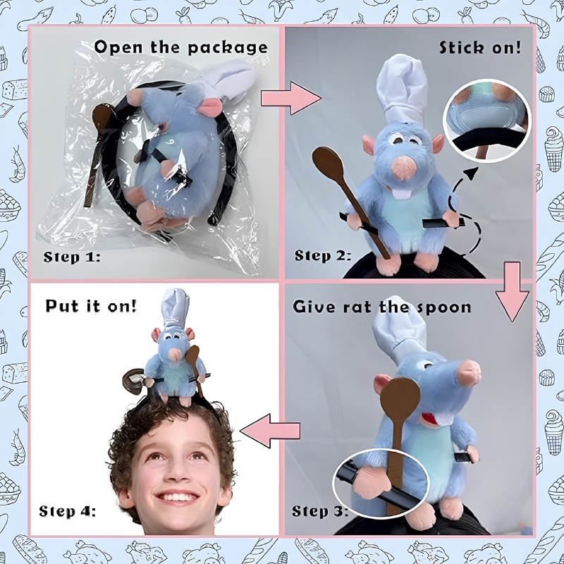Cuddle Chef™ Plush Headband