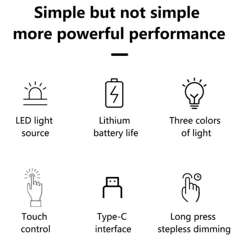 Creative Touch Control LED Wine Bottle Lamp Vases Decor Table Lamp Rechargeable Ambient Night Light for Bar Club Cafe Hotel Home