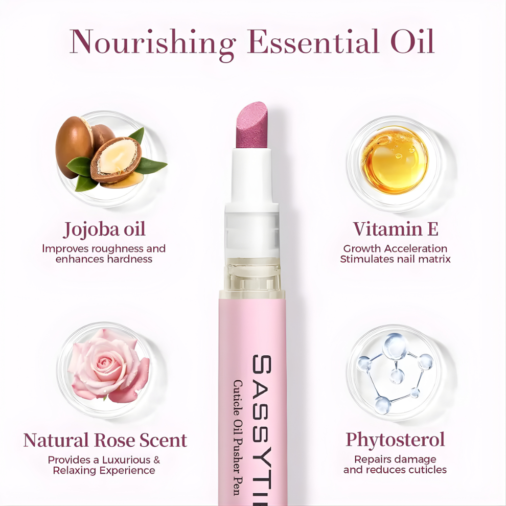 Cuticle Oil Pen and Pusher