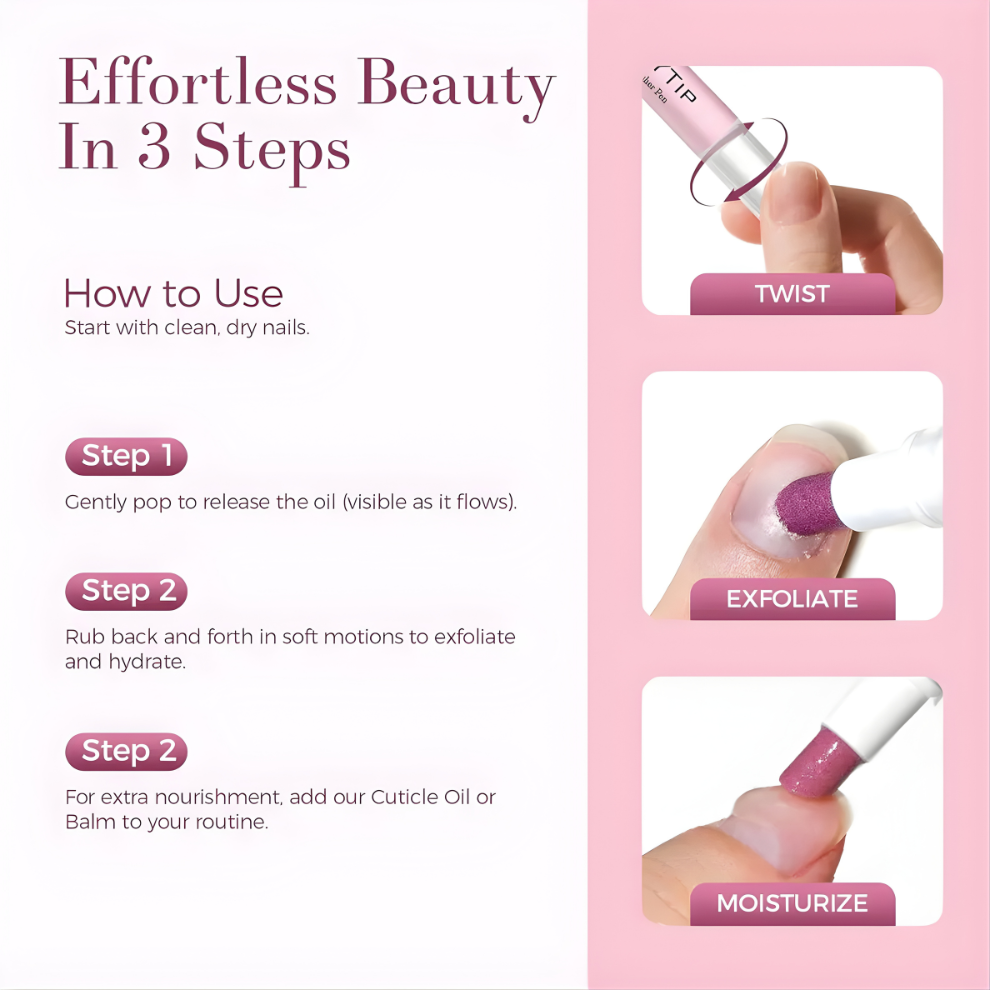 Cuticle Oil Pen and Pusher