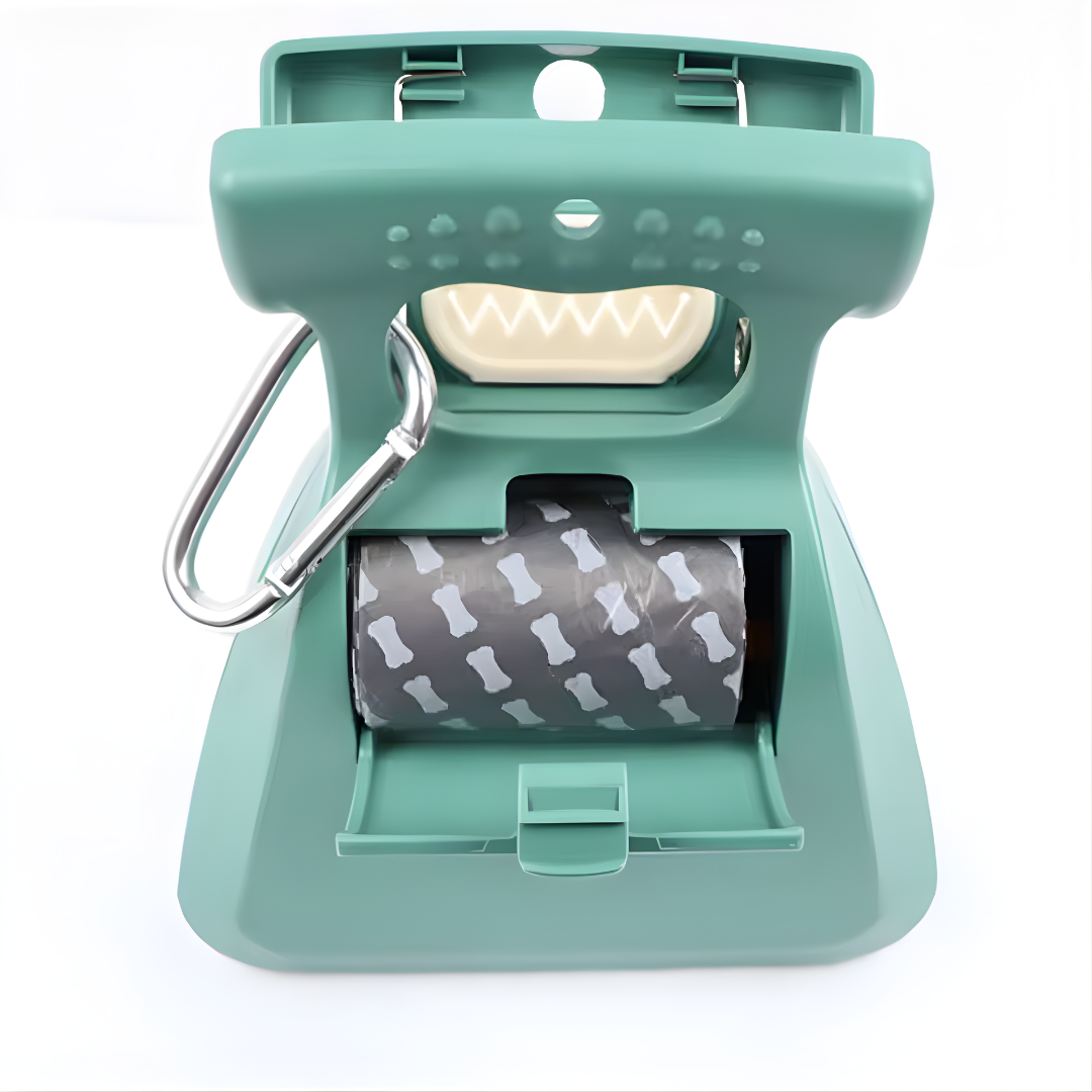 Dog Pet Travel Foldable Pooper Scooper With 1 Roll Decomposable bags Poop Scoop Clean Pick Up Excreta Cleaner