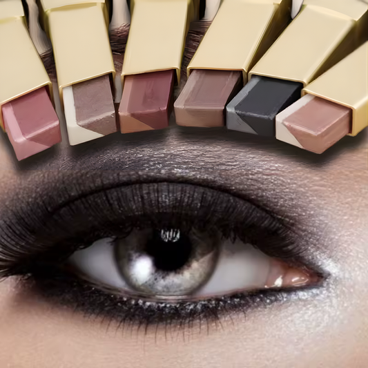 Double Color Eyeshadow Stick Glitter Highlight Shadow Stick Eye Makeup Waterproof Lasting Shimmer Metallic Eyeshadow Makeup