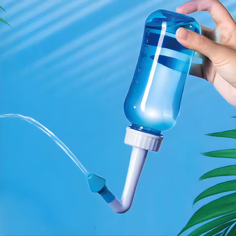 300ml Nasal Wash Cleaner Baby Spray Aspirator Syringe Nasal Wash Baby Irrigator Bottle Sink Rhinitis Treatment Device
