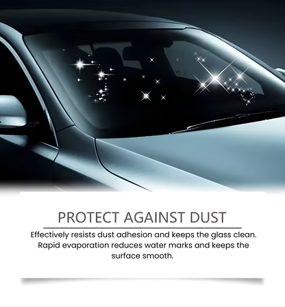 Professional Auto Glass Cleaner with Hydrophobic Coating Oil Film Remover for Windshields And Windows Includes Detailing Tools