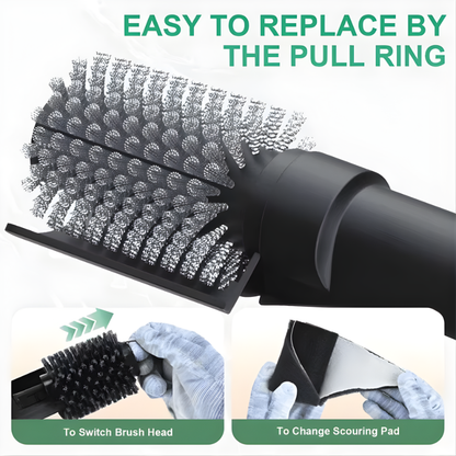 Electric Grill Cleaning Brush Rotary BBQ Cleaner Tool 3-Speed 2600mAh Cordless Rechargeable Adjustable Angle Gifts for Men/Dad