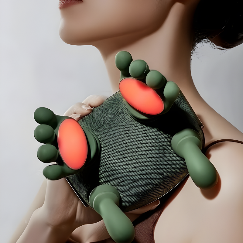 Electric Neck And Shoulder Muscle Massager Wireless Shoulder And Back Kneading Massage Shawl Neck masajeador Relax Pain Relief