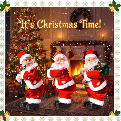ElectricSantaClausTwerkingElderlyButtockShakingXmasFigurineDollDancingChristmasMusicForChristmasDecor_7