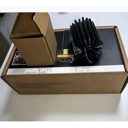 Electric Stainless Steel Grill Brush,Rechargeable Roller Type BBQ Grill Cleaner with LED Light,Outdoor Camping BBQ Cleaning Tool
