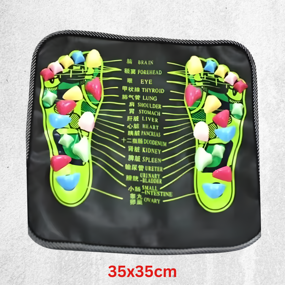 Fingerpressure Board Foot Foot Massage Pad Health Walk Foot Pressure Board Foot Massage Pad Relief Pain Relax Massage Pad