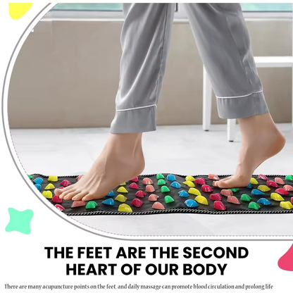 Fingerpressure Board Foot Foot Massage Pad Health Walk Foot Pressure Board Foot Massage Pad Relief Pain Relax Massage Pad