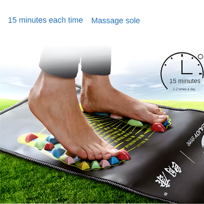 Fingerpressure Board Foot Foot Massage Pad Health Walk Foot Pressure Board Foot Massage Pad Relief Pain Relax Massage Pad