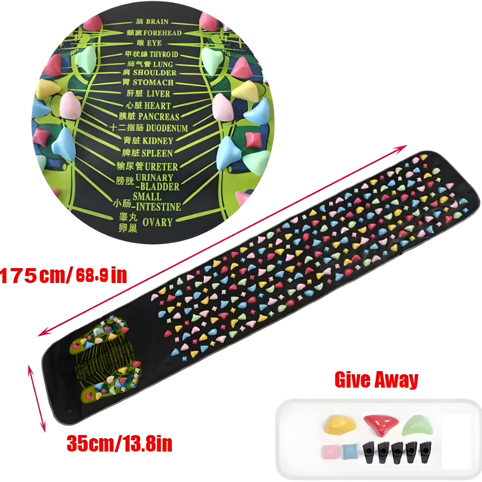 Fingerpressure Board Foot Foot Massage Pad Health Walk Foot Pressure Board Foot Massage Pad Relief Pain Relax Massage Pad