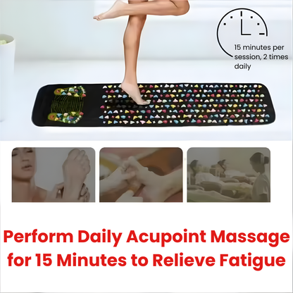 Fingerpressure Board Foot Foot Massage Pad Health Walk Foot Pressure Board Foot Massage Pad Relief Pain Relax Massage Pad