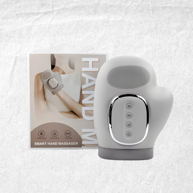 Hand Massager with Airbag Compression Finger Wrist Palm Massage Machine Vibration Glove for Hand Muscle Relax Gift for Men Women