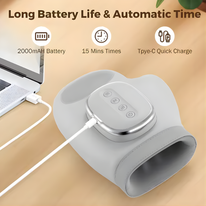 Hand Massager with Airbag Compression Finger Wrist Palm Massage Machine Vibration Glove for Hand Muscle Relax Gift for Men Women