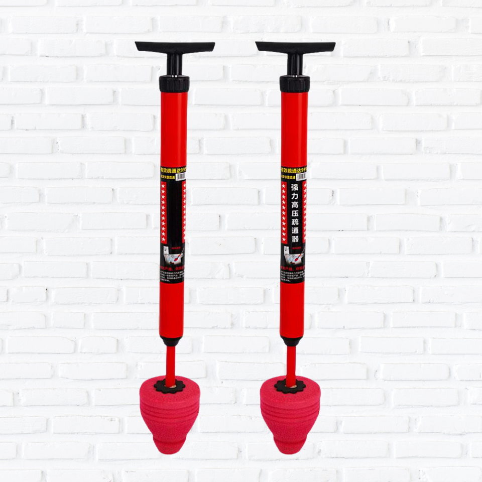 High Pressure Toilet Unblock One Shot Toilet Pipe Plunger Silicone Quickly Unblock Household Toilet Sewer Dredging Plunger