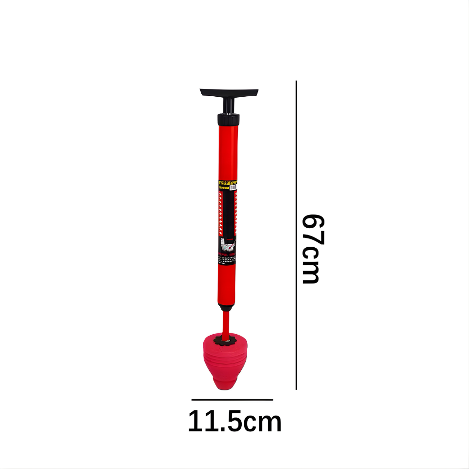 High Pressure Toilet Unblock One Shot Toilet Pipe Plunger Silicone Quickly Unblock Household Toilet Sewer Dredging Plunger