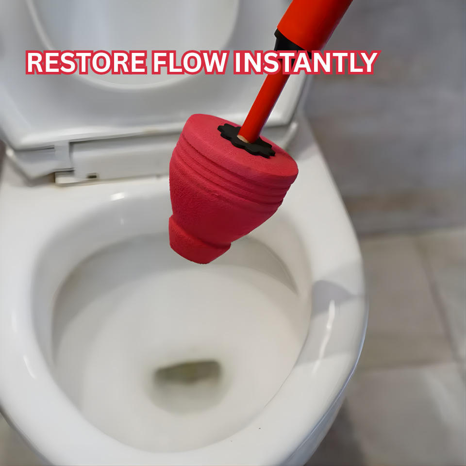 High Pressure Toilet Unblock One Shot Toilet Pipe Plunger Silicone Quickly Unblock Household Toilet Sewer Dredging Plunger