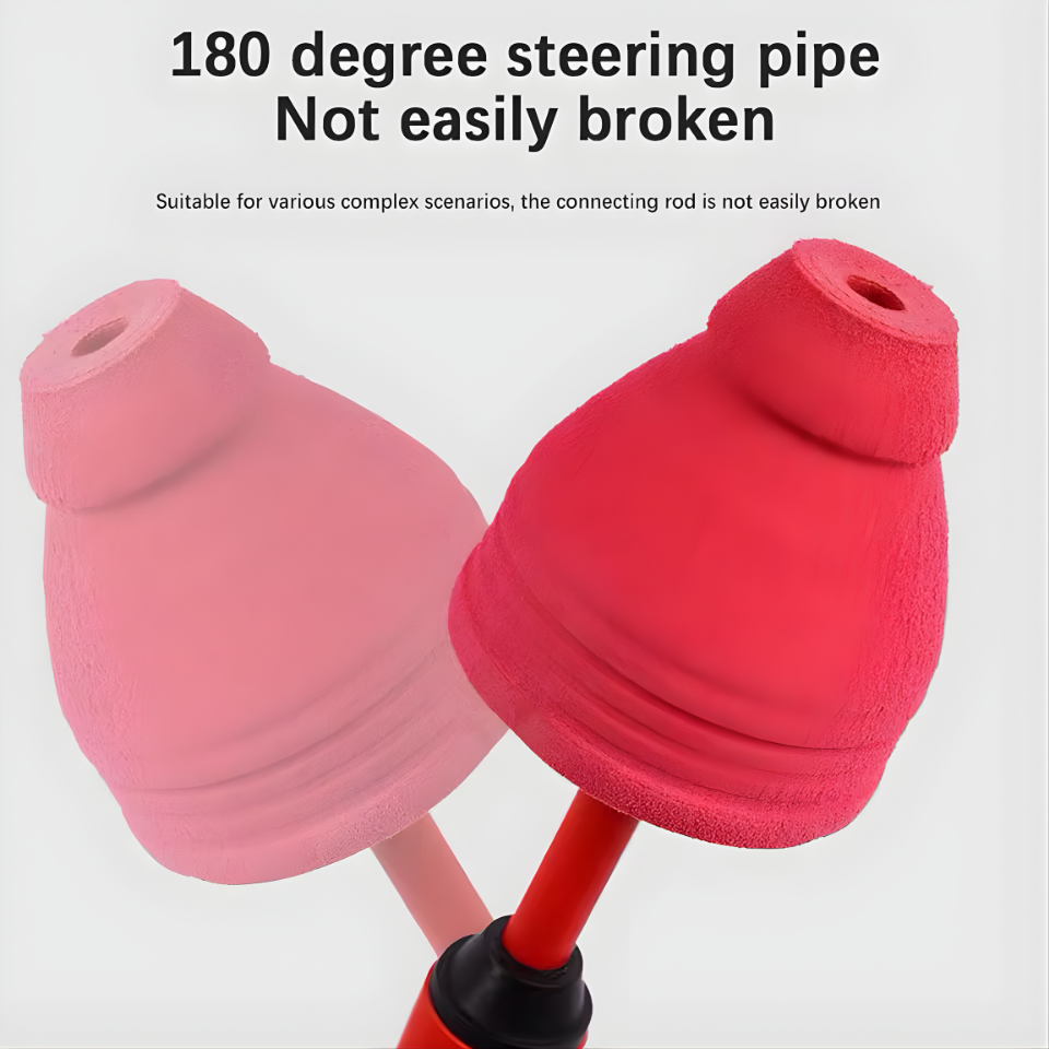 High Pressure Toilet Unblock One Shot Toilet Pipe Plunger Silicone Quickly Unblock Household Toilet Sewer Dredging Plunger