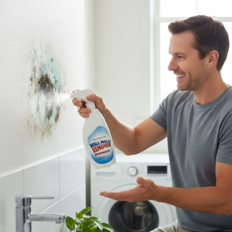 Highly Effective Mould Removal Spray 240ml Multifunctional Anti Mold Agent For White Walls