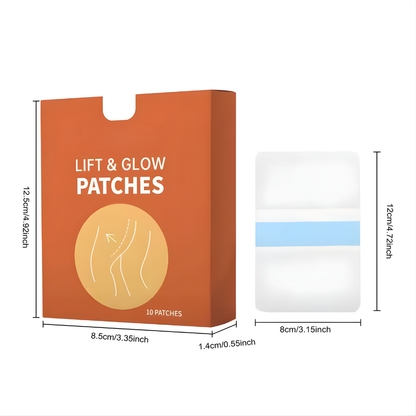 Hot Invisible Thigh Lift Tape Waterproof Sweat-Proof Lift and Glow Patches Body Tape for Stomach Thighs Arms