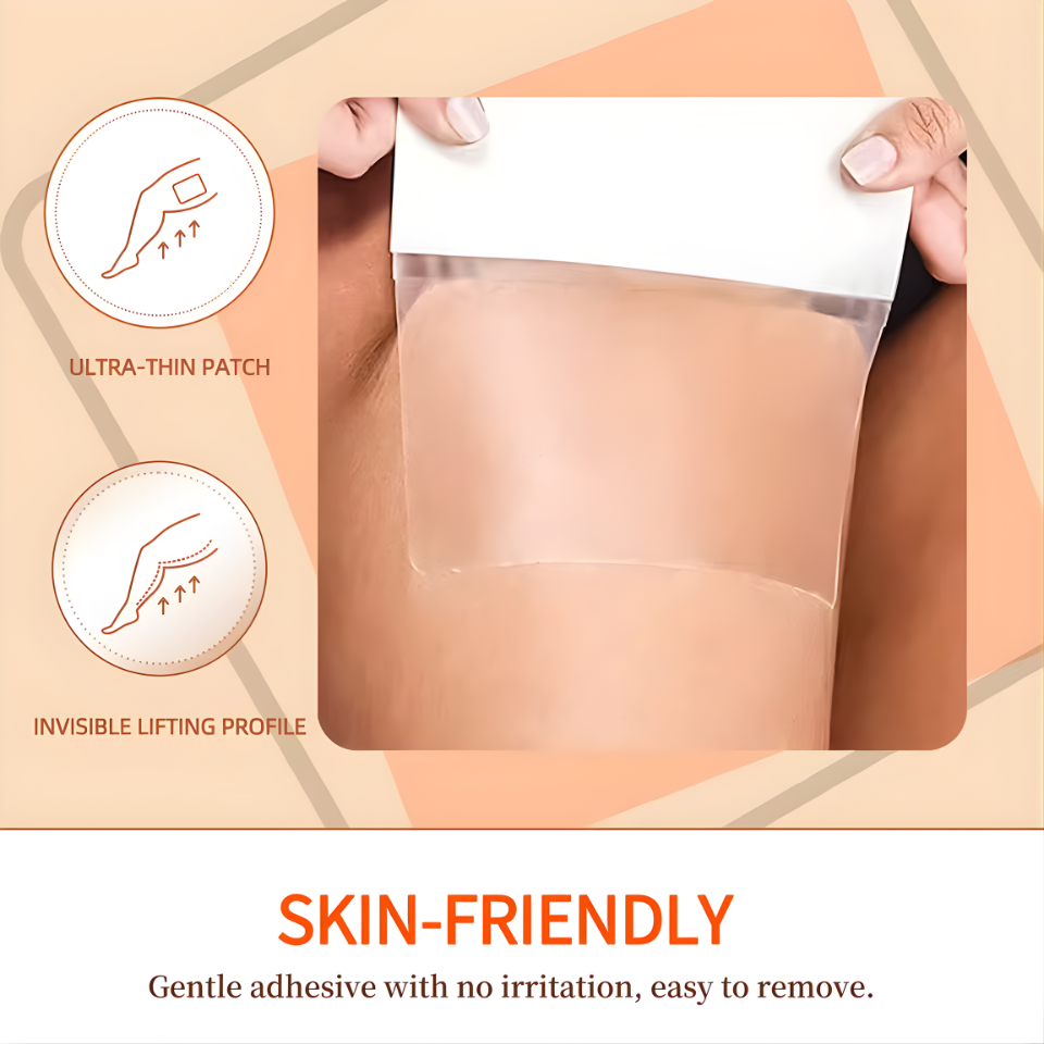 
Hot Invisible Thigh Lift Tape Waterproof Sweat-Proof Lift and Glow Patches Body Tape for Stomach Thighs Arms