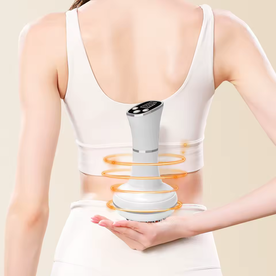 Household electric meridian brush leg abdomen shoulder and neck massager scraping instrument relax the muscles of the whole body