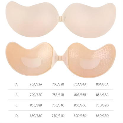 Invisible Nude Bra Push Up Chest Paste Sexy Breast Pasty Invisible Mango Silicone Chest Sticker For Women Wedding DropShip