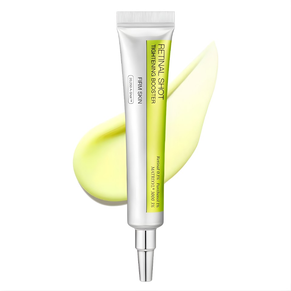 Korean Retinol Vitamin C Hydrating Shot Tightening Booster Face Cream Eye serum Lightening Dark Circles Firming Moisturizer