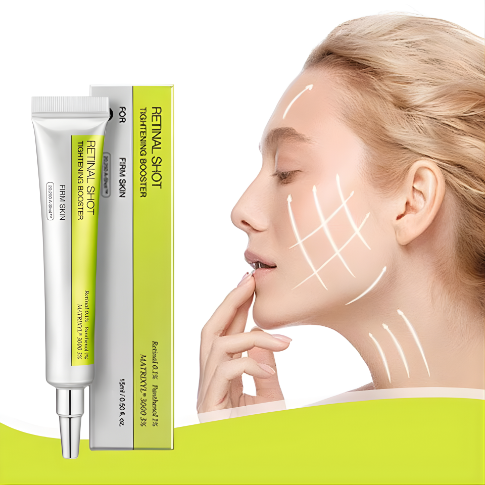Korean Retinol Vitamin C Hydrating Shot Tightening Booster Face Cream Eye serum Lightening Dark Circles Firming Moisturizer