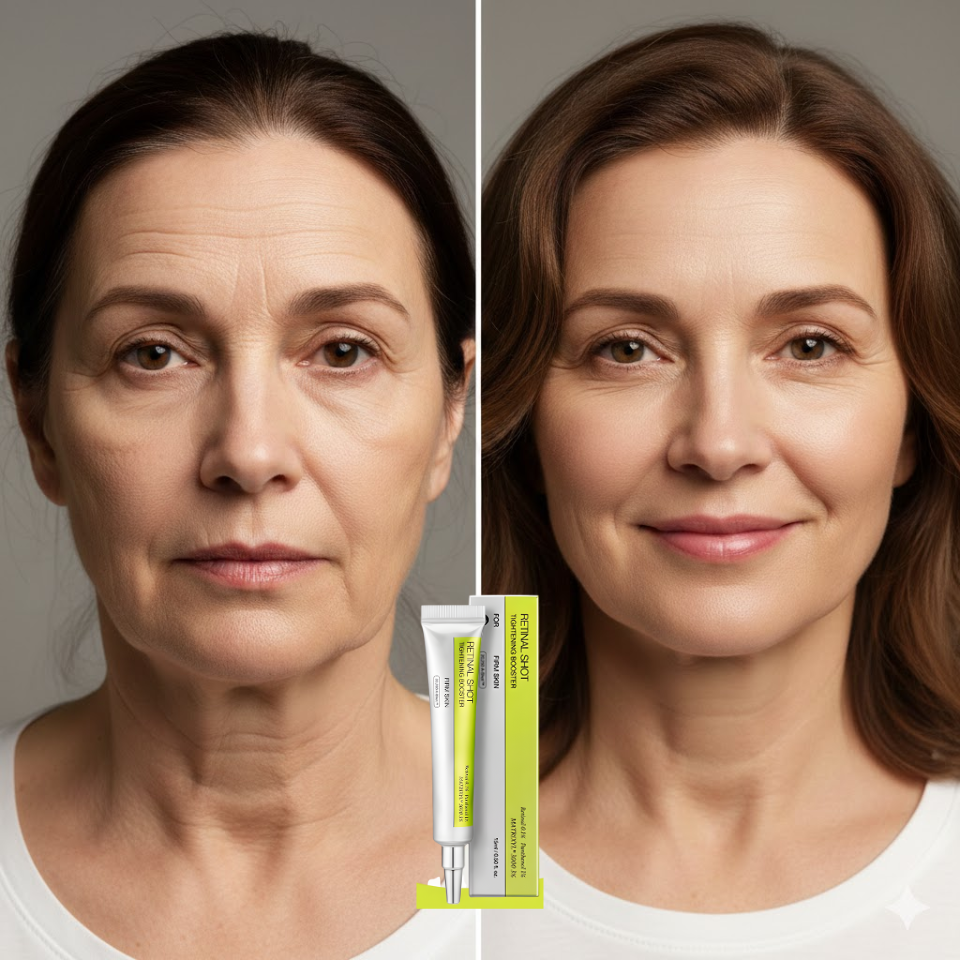 Korean Retinol Vitamin C Hydrating Shot Tightening Booster Face Cream Eye serum Lightening Dark Circles Firming Moisturizer