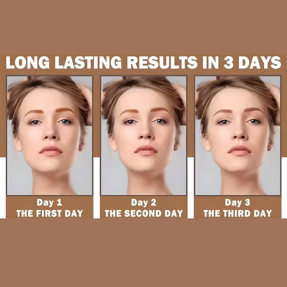 Lasting 3 Days Tattoo Easy Peel Off Eyebrow Gel Cream Types Long-Lasting Smudge-Proof Sweat Resistant Waterproof Cosmetics