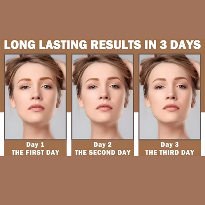 Lasting 3 Days Tattoo Easy Peel Off Eyebrow Gel Cream Types Long-Lasting Smudge-Proof Sweat Resistant Waterproof Cosmetics