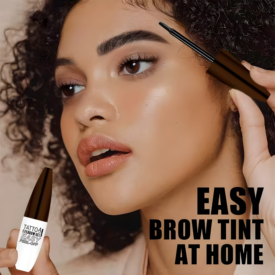 Lasting 3 Days Tattoo Easy Peel Off Eyebrow Gel Cream Types Long-Lasting Smudge-Proof Sweat Resistant Waterproof Cosmetics