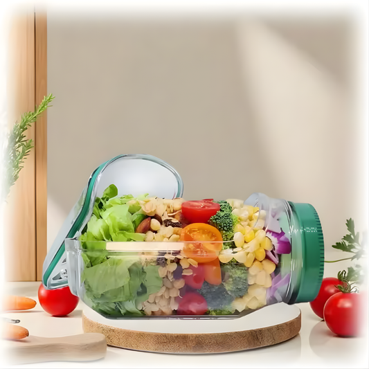 LeakproofPlasticSaladBoxContainerwithSide-openingCover_PortableBreakfastFruitStorageBoxforPicnicHomeOffice_1