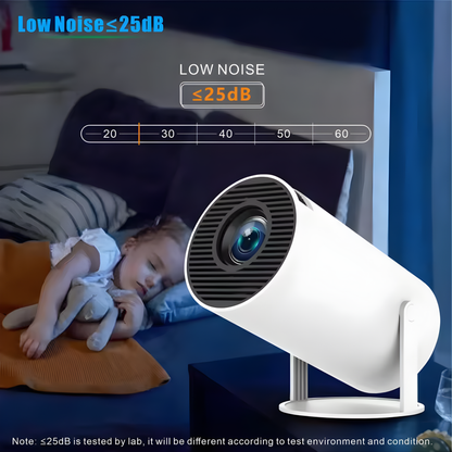 M300 MAX Projector Retro Video Game Consoles Projector Portable Projector Android11 System Projector Home Gifts Birthday Gifts