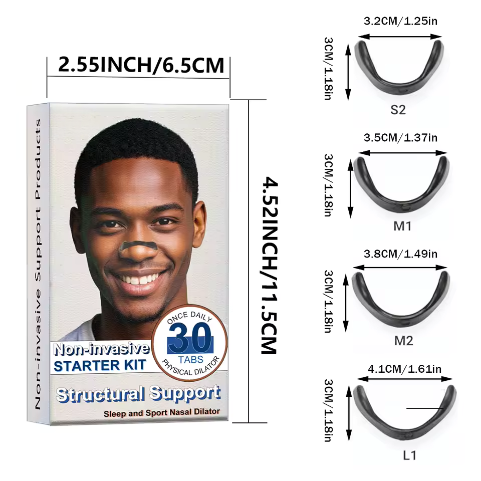 Breathe easier and rest better with the Magnetic Nose Fitness Bar—anti-sweat, ergonomic support for workouts, yoga, and sleep. Grab yours now!