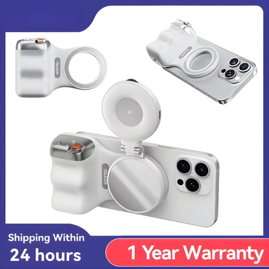 MagneticPhoneCameraShootHandGripPhoneHolderShootingAidRemoteControlHandleForiPhoneHUAWEISAMSUNGPhone_6