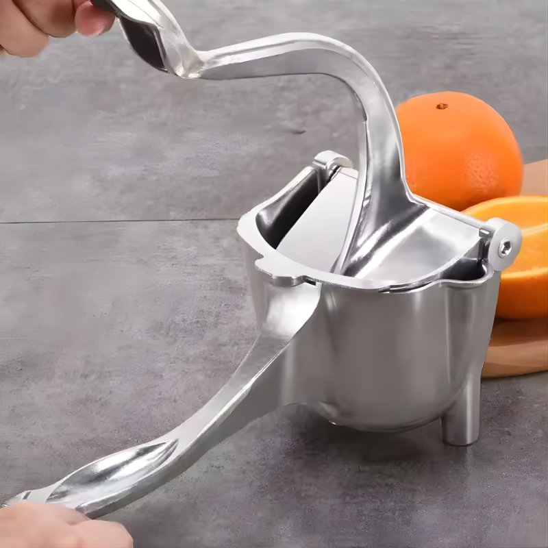 Manual Juice Squeezer Aluminum Alloy Hand Pressure Juicer Pomegranate Orange Lemon Sugar Cane Juice Kitchen Bar Fruit Tools Acce