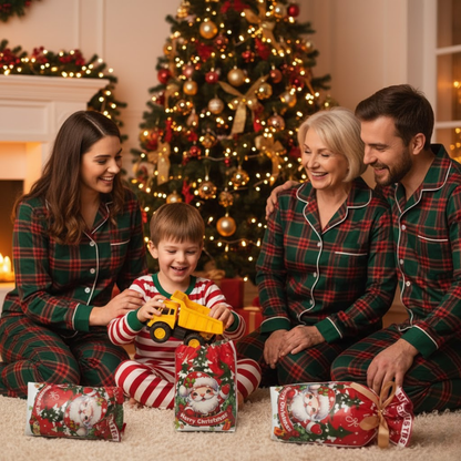 Mix Randomly Christmas Gift Cartoon Bag Gift Box Candy Biscuit Bag Decoration Christmas Party Gift Bag Children Party