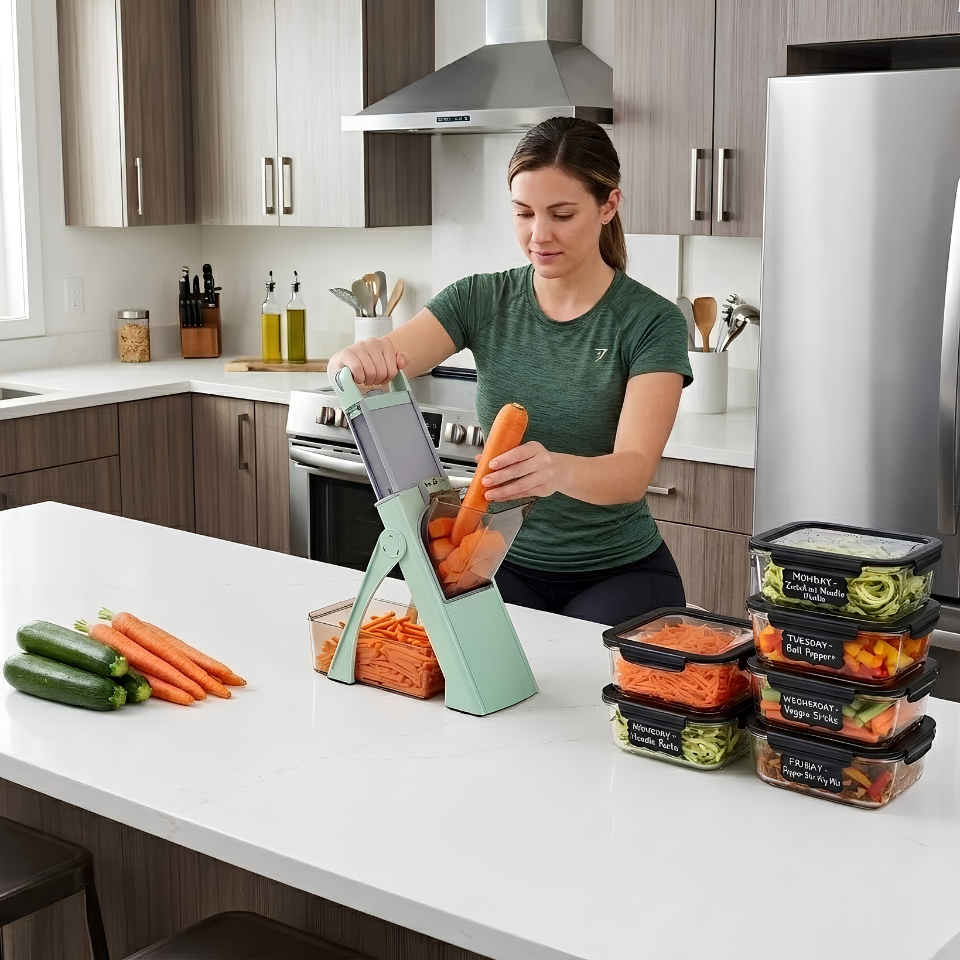 Multifunctional Vegetable Cutter Slicer Grater Manual Kitchen Shredder Slicing Tool Household Food Chopping Gadget Mandoline