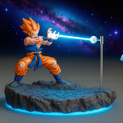 Rechargeable Dragon Ball Gogeta Lamp Gogeta Ligh Son Goku Light Lamp Model Kakarotto Kamehameha Wave Magnetic Ornament Anime