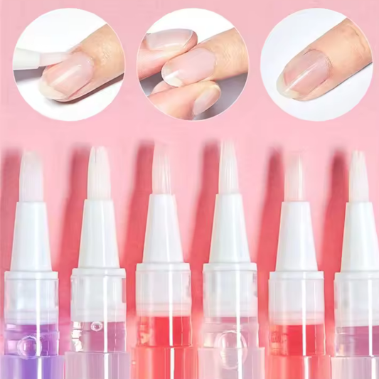Nail Nutrition Oil Pen Nail Strengthener for Thin Nails And Growth 6 Smells Nail Treatment Cuticle Revitalizer Oil Manicure Nail